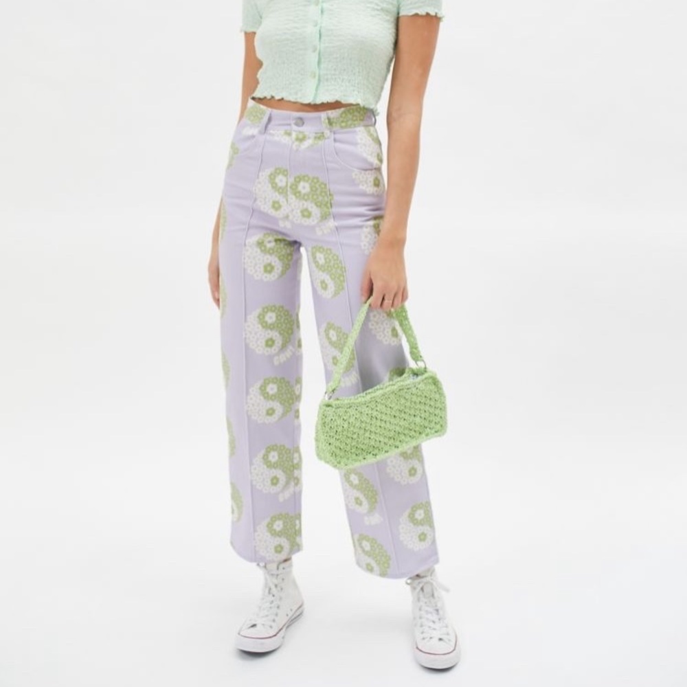 Lisa Says Gah RARE Yinyang Printed Robyn Jeans